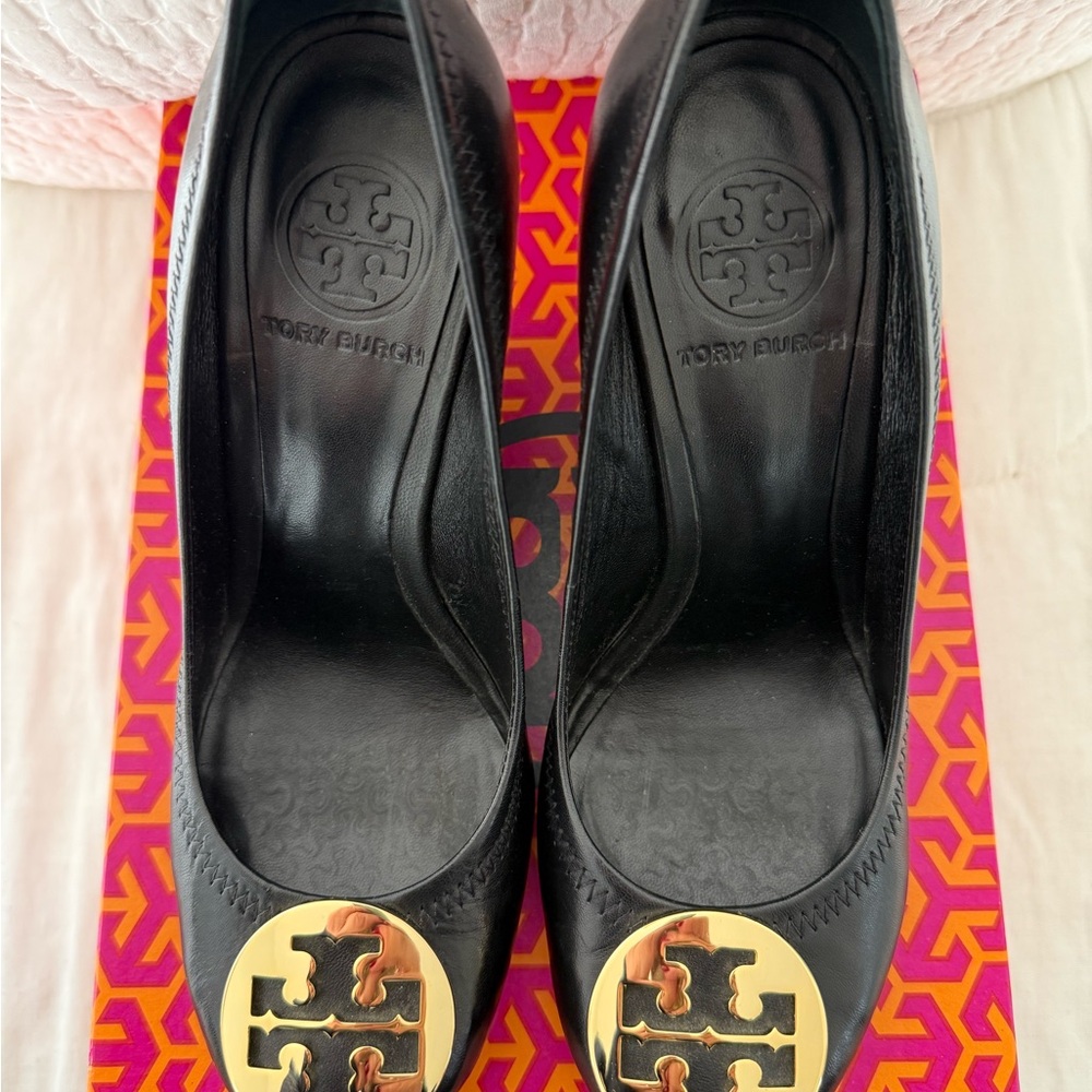Tory Burch Sophie Wedge-Mestico Leather